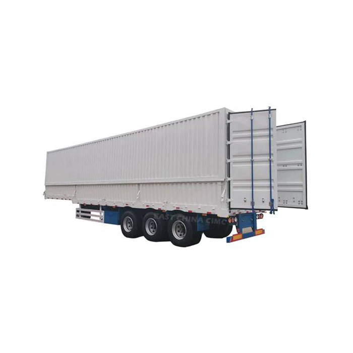 Dvostruka prikolica s otvorenim krilom